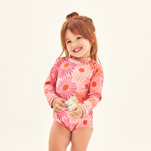 Afbeelding in galerij laden, Model Front: Uv Line Maillot De Bain Bébé Baby Solar Rose Upf50+
