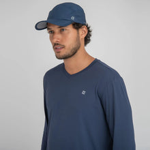 Afbeelding in galerij laden, Model Front: Uv Line Casquette Cap New Fit Marinho Upf50+
