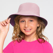 Afbeelding in galerij laden, Model Front: Uv Line Chapeau Souple/Capeline Chapeu California Inf Rosa Bebe Framboesa Upf50+
