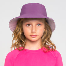 Afbeelding in galerij laden, Image 02: Uv Line Chapeau Souple/Capeline Chapeu California Inf Rosa Bebe Framboesa Upf50+
