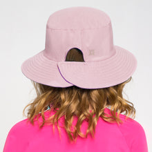 Afbeelding in galerij laden, Model Back: Uv Line Chapeau Souple/Capeline Chapeu California Inf Rosa Bebe Framboesa Upf50+
