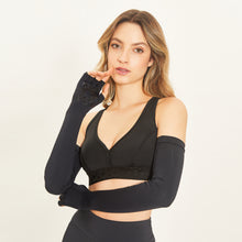 Charger l&#39;image dans la galerie, Image 04: Uv Line Gants Extra Long Glove Preto Upf50+
