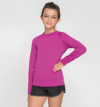 Afbeelding in galerij laden, Image 02: Uv Line T-Shirt Kids Fpu50+ Uvpro Long Sleeve T-Shirt Pink Uv
