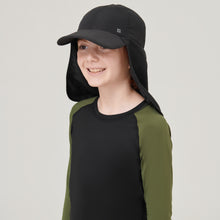 Afbeelding in galerij laden, Image 02: Uv Line Casquette Legionario Teens Preto Upf50+
