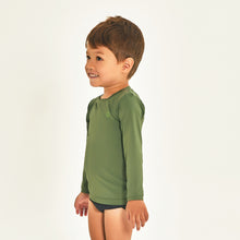 Afbeelding in galerij laden, Image 02: Uv Line T-Shirt Longsleeve Baby Verde Militar Upf50+
