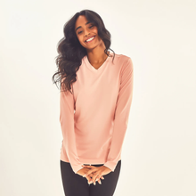 Afbeelding in galerij laden, Image 04: Uv Line T-Shirt Longsleeve Sport Fit Solar Rose Upf50+
