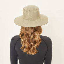 Afbeelding in galerij laden, Model Back: Uv Line Chapeau Souple/Capeline Lyon Kaki Upf50+
