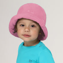 Afbeelding in galerij laden, Model Front: Uv Line Bob Napoli Basic Kids Rosa Chiclete Upf50+
