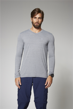 Afbeelding in galerij laden, Model Front: Uv Line Fitness Haut Sport Fit Mas Ml Mescla Upf50+
