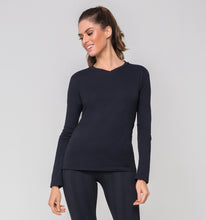 Afbeelding in galerij laden, Image 02: Uv Line Fitness Haut Sport Fit Preto Fem
