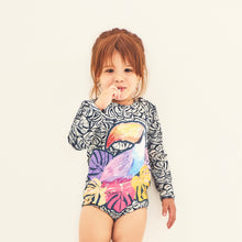 Afbeelding in galerij laden, Model Front: Uv Line Maillot De Bain Bébé Swimsuit Baby Tucano Upf50+

